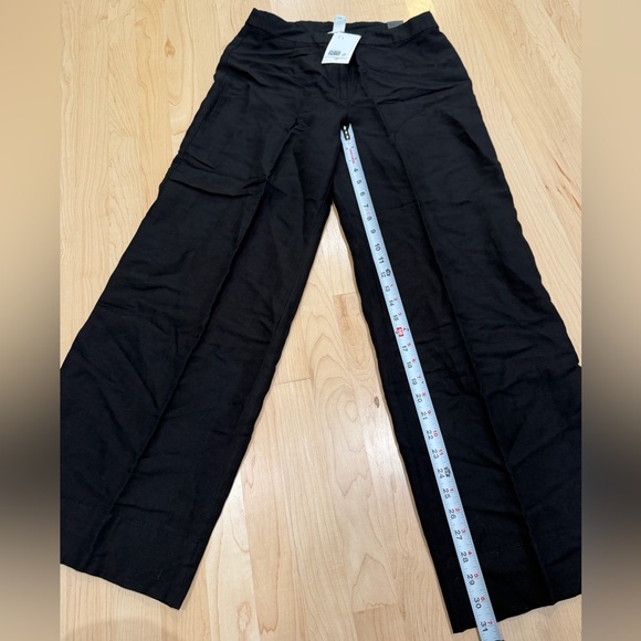 H&M Pants - H&M Black Linen-Blend Pants